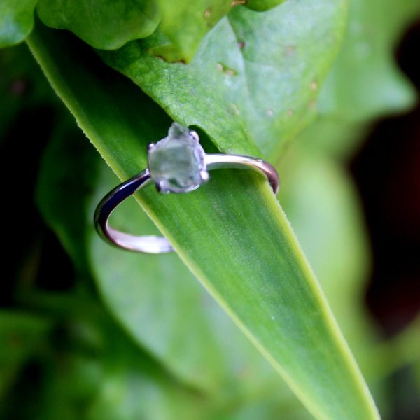 Moldavite Ring