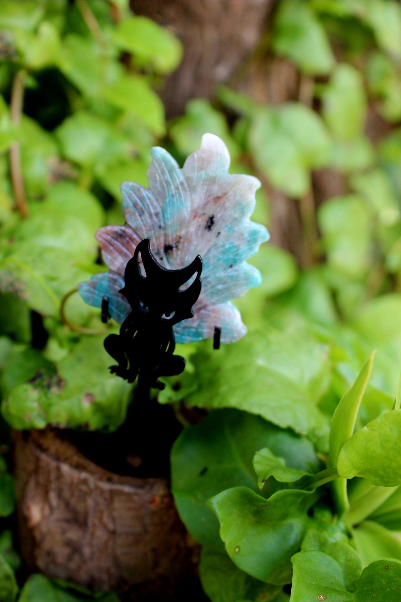 9 Tail Natural Apatite Fox