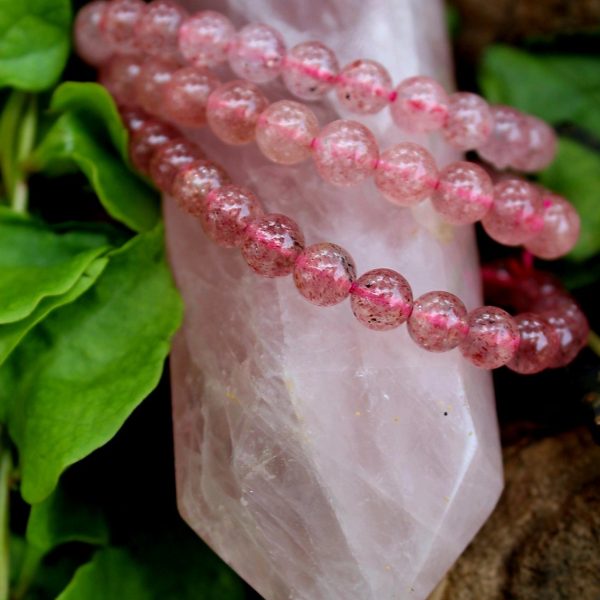 Strawberry Quartz Bracelet