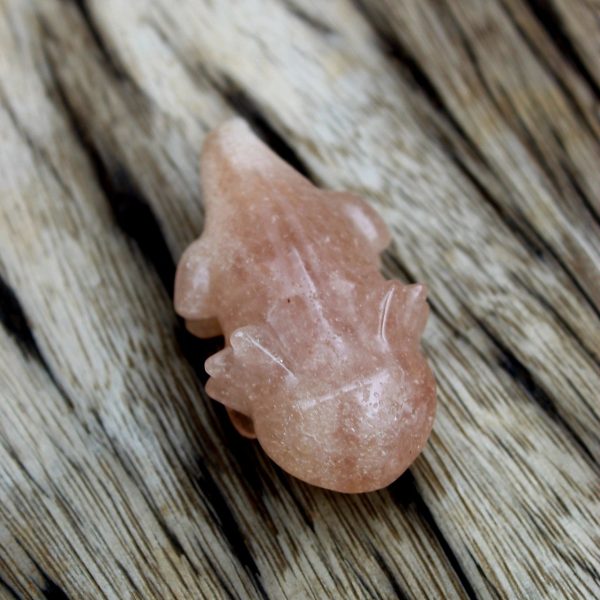Strawberry Quartz Salamander