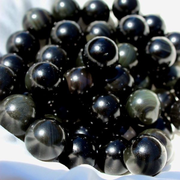 Rainbow Obsidian Mini Spheres