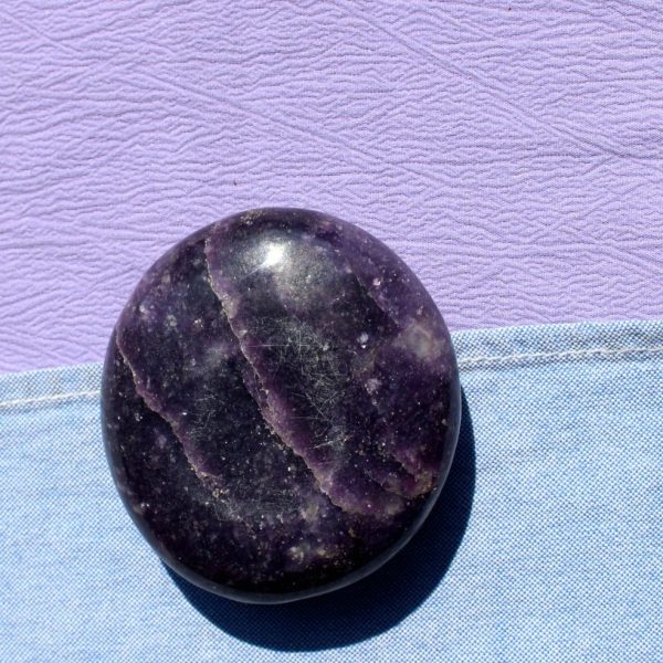 Lepidolite Palmstone