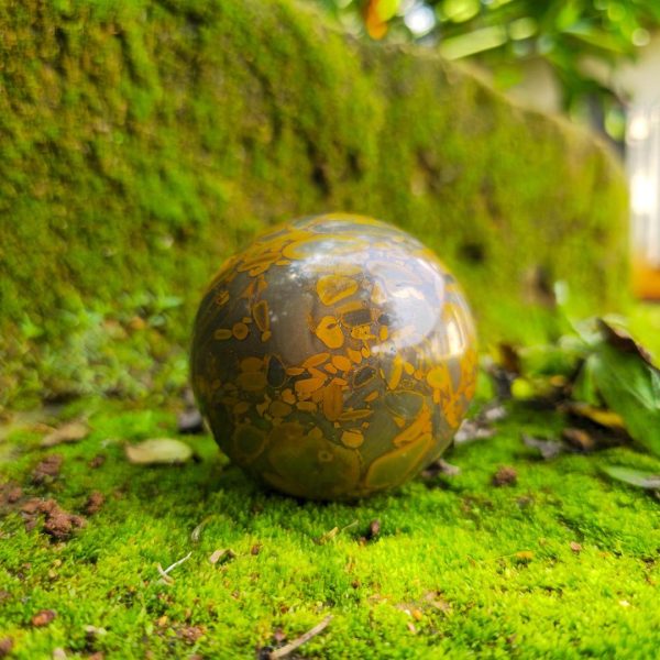 Brecxiated Jasper Sphere
