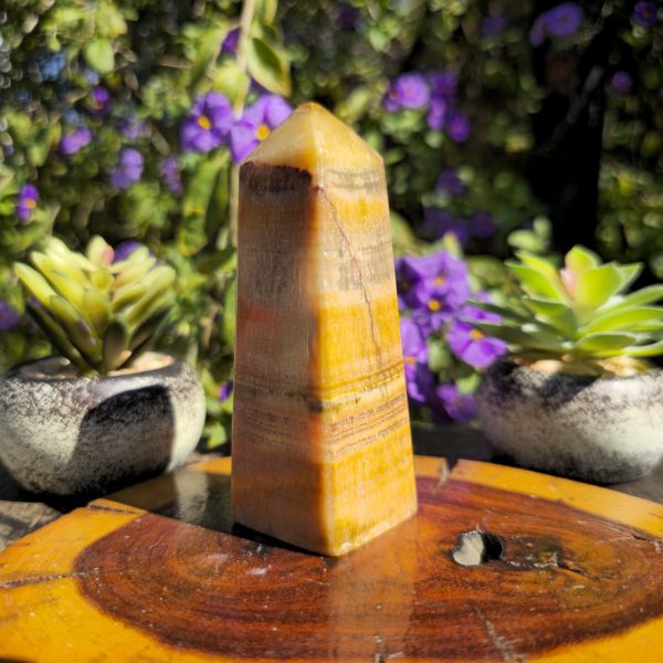 Banded Calcite Tower