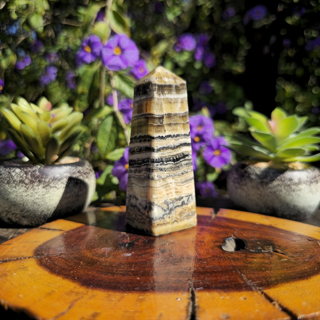 Chocolate Calcite Tower